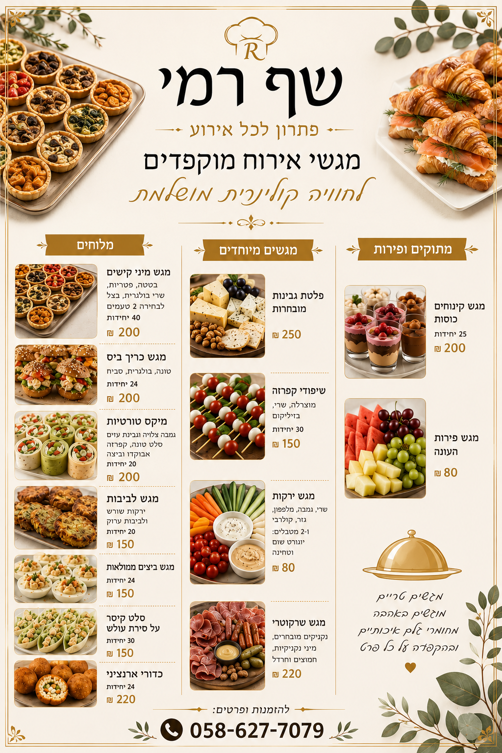 מגשי אירוח